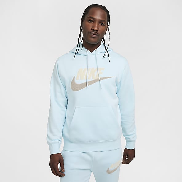 Men s Blue Hoodies Sweatshirts. Nike UK